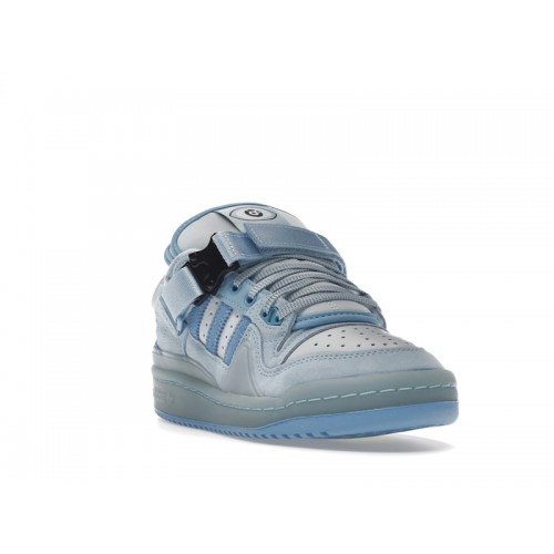 Кроссы adidas Forum Buckle Low Bad Bunny Blue Tint (GS) - подростковая сетка размеров