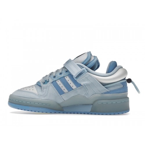 Кроссы adidas Forum Buckle Low Bad Bunny Blue Tint (GS) - подростковая сетка размеров
