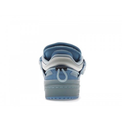 Кроссы adidas Forum Buckle Low Bad Bunny Blue Tint (GS) - подростковая сетка размеров