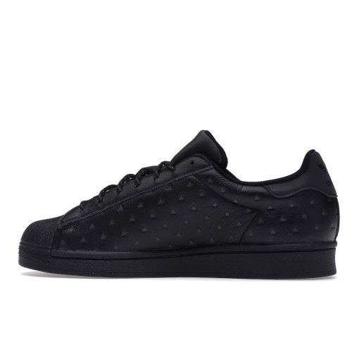 Кроссы adidas Superstar Pharrell Core Black - мужская сетка размеров