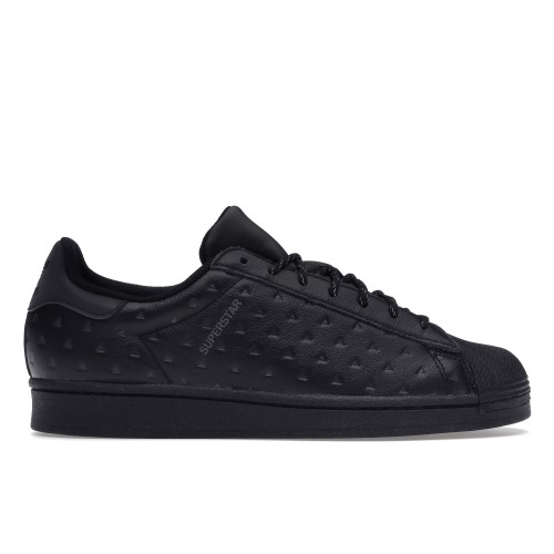 Кроссы adidas Superstar Pharrell Core Black - мужская сетка размеров