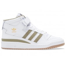 Кроссовки adidas Forum Mid Cloud White Orbit Green