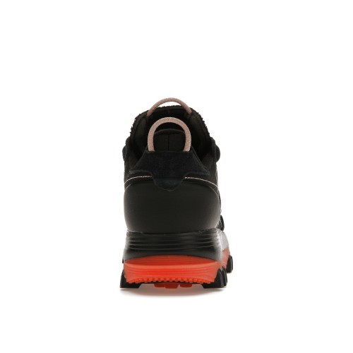 Кроссы Reebok Classic Leather Cardi B Black Fiery Orange (W) - женская сетка размеров