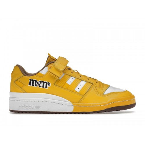 Кроссы adidas Forum Low M&Ms Yellow White - мужская сетка размеров