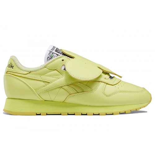 Кроссы Reebok Classic Leather Eames Elephant Cool Aloe - мужская сетка размеров
