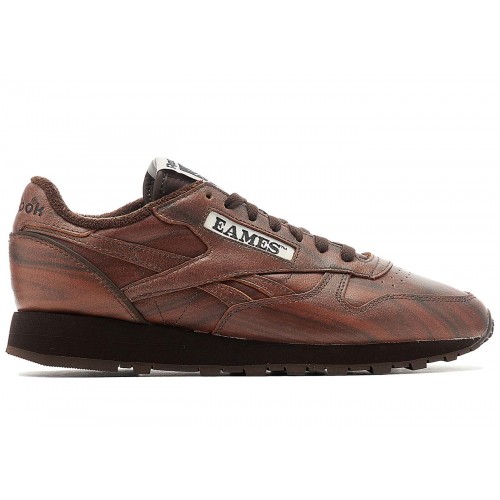 Кроссы Reebok Classic Leather Eames Rosewood - мужская сетка размеров