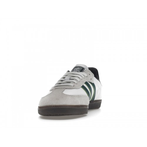 Кроссы adidas Samba ADV White Collegiate Green - мужская сетка размеров
