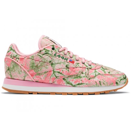Кроссы Reebok Classic Leather LQQK Studio Pink Camo - мужская сетка размеров