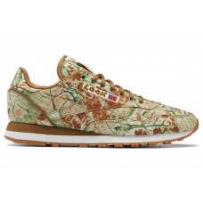 Кроссовки Reebok Classic Leather LQQK Studio Green Camo