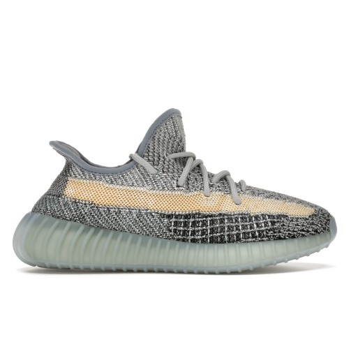 Кроссы adidas Yeezy Boost 350 V2 Ash Blue - мужская сетка размеров