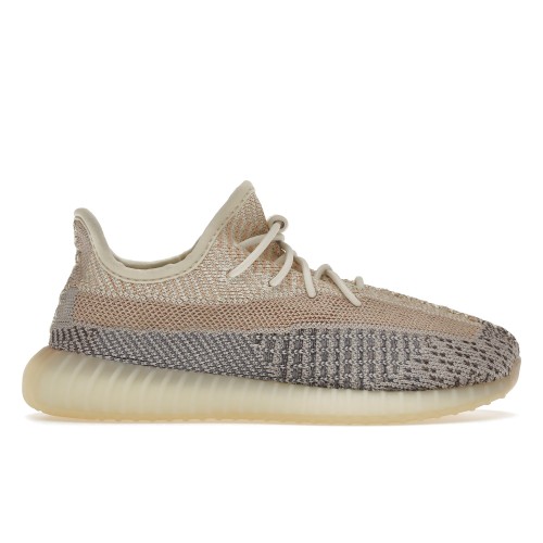 Кроссы adidas Yeezy Boost 350 V2 Ash Pearl (Kids) - детская сетка размеров