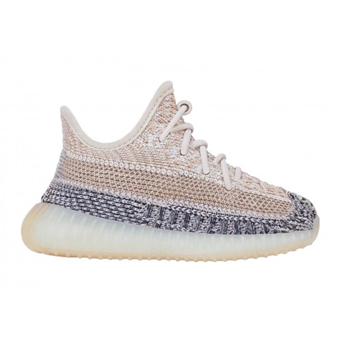 Кроссы adidas Yeezy Boost 350 V2 Ash Pearl (Infants) - детская сетка размеров