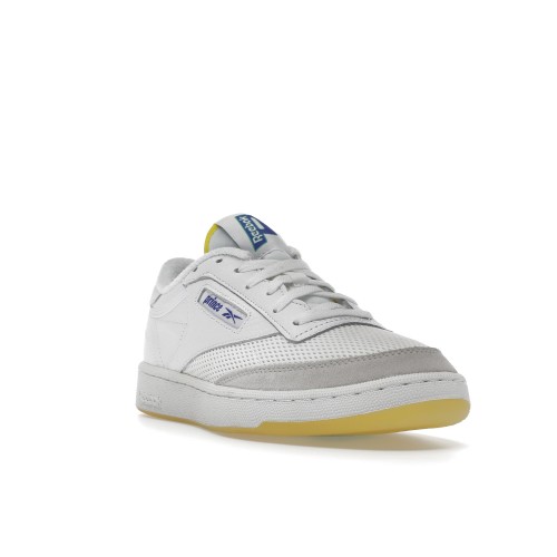 Кроссы Reebok Club C 85 Prince White - мужская сетка размеров