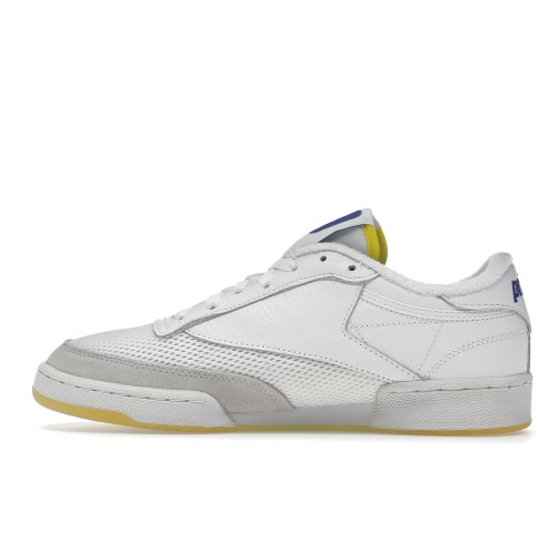 Кроссы Reebok Club C 85 Prince White - мужская сетка размеров