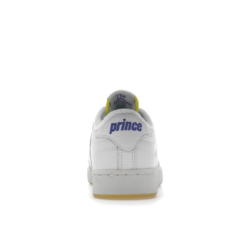 Кроссы Reebok Club C 85 Prince White - мужская сетка размеров