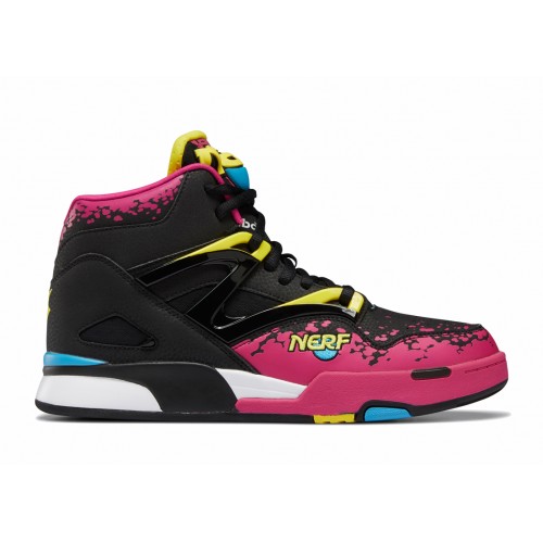Кроссы Reebok Pump Omni Zone II NERF Light Jammer Black - мужская сетка размеров