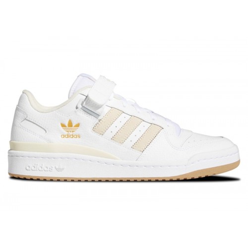 Кроссы adidas Forum Low White Gum - мужская сетка размеров