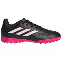 Подростковые adidas Copa Pure.3 Turf Core Black Zero Metalic Team Shock Pink (GS)
