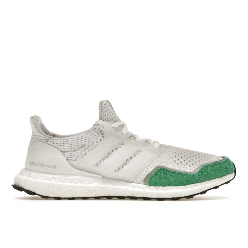 Кроссы adidas Ultra Boost 1.0 DNA Cloud White Green - мужская сетка размеров
