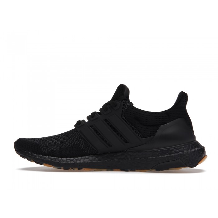 Adidas boost black sole best sale