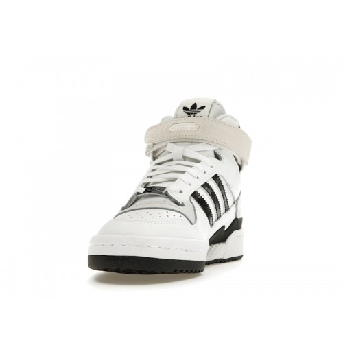 adidas Forum Mid Cloud White Off White Core Black (W) - женская сетка размеров