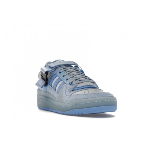 Кроссы adidas Forum Buckle Low Bad Bunny Blue Tint - мужская сетка размеров