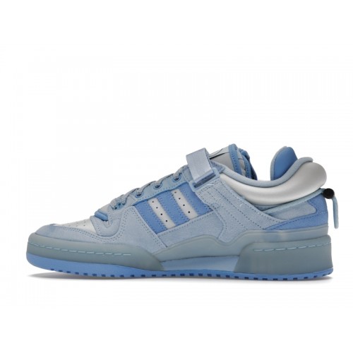 Кроссы adidas Forum Buckle Low Bad Bunny Blue Tint - мужская сетка размеров