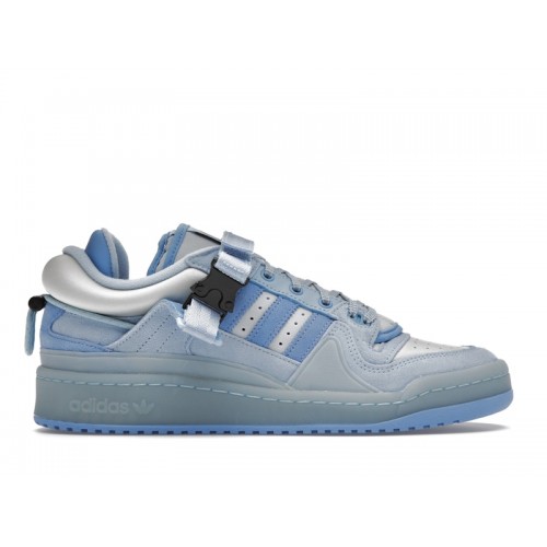 Кроссы adidas Forum Buckle Low Bad Bunny Blue Tint - мужская сетка размеров