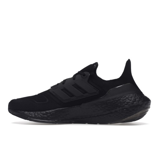 Кроссы adidas Ultra Boost 22 Triple Black - мужская сетка размеров