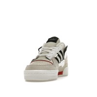 adidas Forum Exhibit Low White Vivid Red