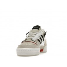 adidas Forum Exhibit Low White Vivid Red