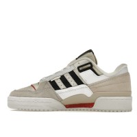adidas Forum Exhibit Low White Vivid Red