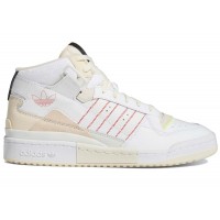 Кроссовки adidas Forum Exhibit Mid White Beige Red