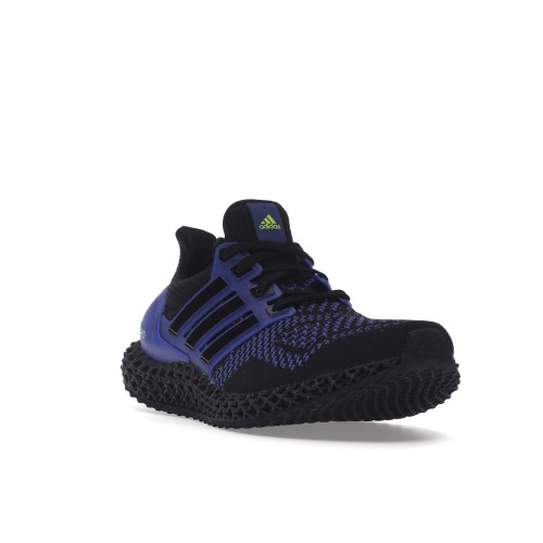 Кроссы adidas Ultra 4D Black Sonic Ink - мужская сетка размеров