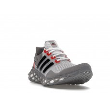 Кроссовки adidas Ultra Boost Web DNA Grey Vivid Red