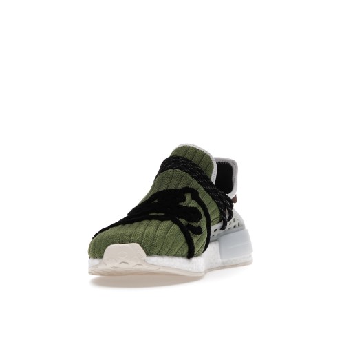 Кроссы adidas NMD Hu Pharrell x Billionaire Boys Club Running Dog Green - мужская сетка размеров