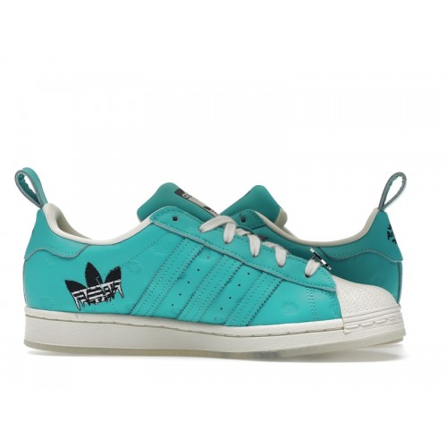 adidas Superstar Arizona Have an Iced Day Teal - мужская сетка размеров