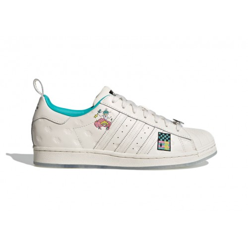 Кроссы adidas Superstar Arizona Chalk White - мужская сетка размеров