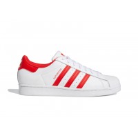 Кроссовки adidas Superstar Cloud White Vivid Red