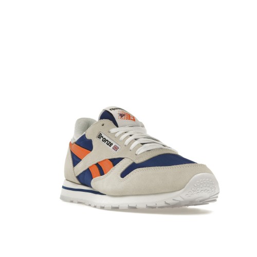 Кроссы Reebok Classic Leather Bronze 56K - мужская сетка размеров