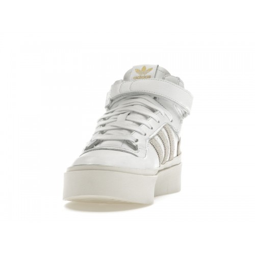 Кроссы adidas Forum Bonega Mid Cloud White Orbit Grey Bliss (W) - женская сетка размеров