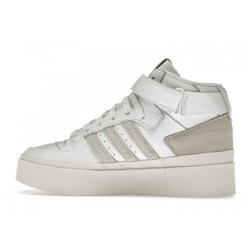 Кроссы adidas Forum Bonega Mid Cloud White Orbit Grey Bliss (W) - женская сетка размеров