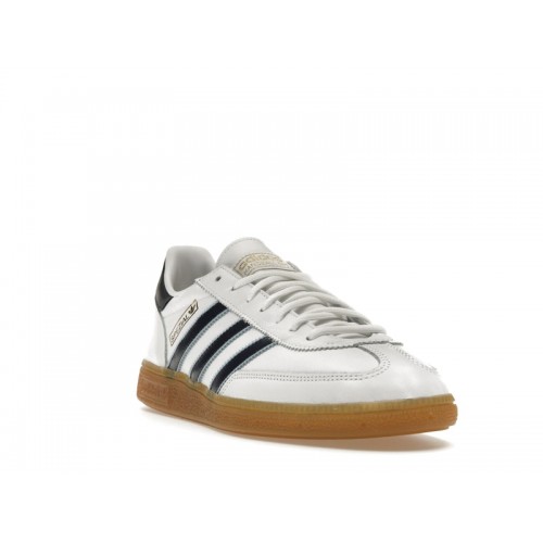 Кроссы adidas Handball Spezial White Dark Blue Clear Sky - мужская сетка размеров