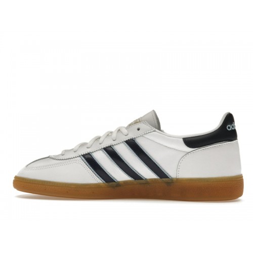 Кроссы adidas Handball Spezial White Dark Blue Clear Sky - мужская сетка размеров