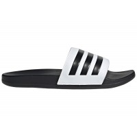 adidas Adilette Comfort Slides Cloud White Core Black