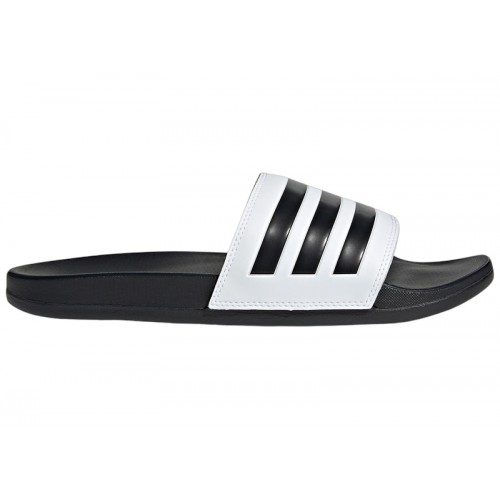 adidas Adilette Comfort Slides Cloud White Core Black - мужская сетка размеров
