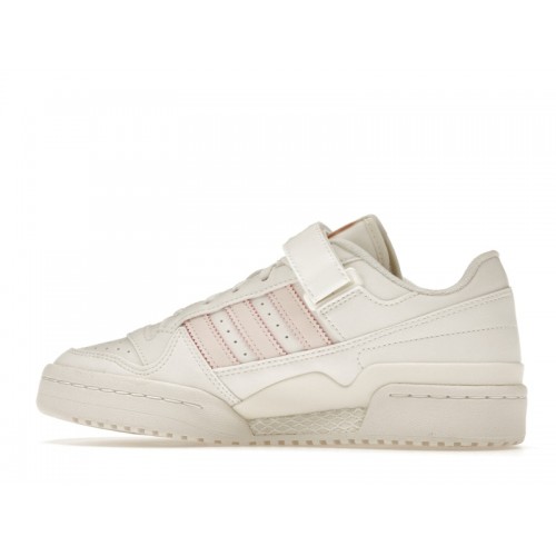 Кроссы adidas Forum Low Cloud White Pink (W) - женская сетка размеров