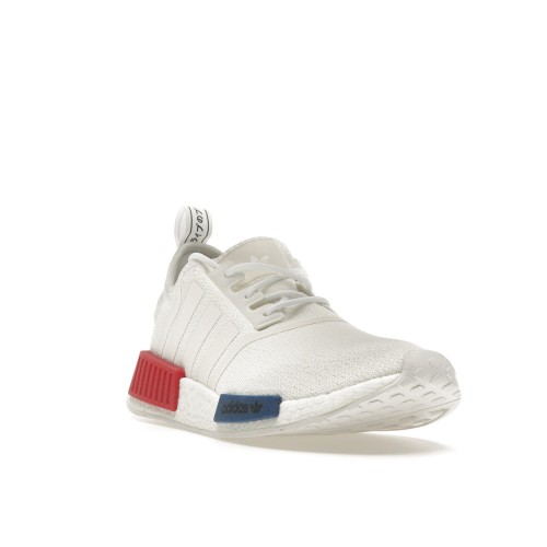 Кроссы adidas NMD R1 Cloud White (2021) - мужская сетка размеров