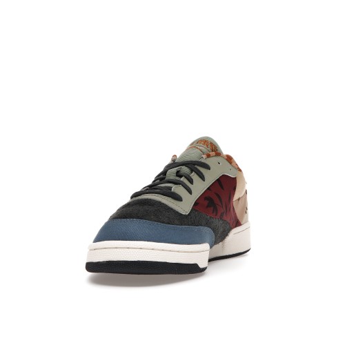 Кроссы Reebok Club C 85 Kung Fu Panda Multi - мужская сетка размеров