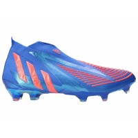 adidas Predator Edge+ FG Hi-Res Blue Turbo